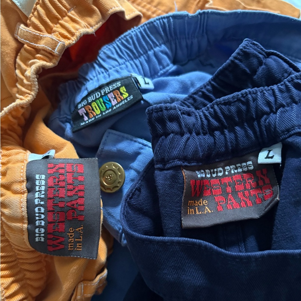 3 pairs Big Bud Press pants